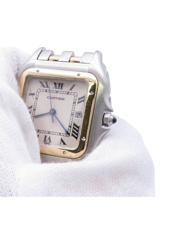 Cartier Panthere 2 Row LM Watch Ivory Dial Quartz main image 3